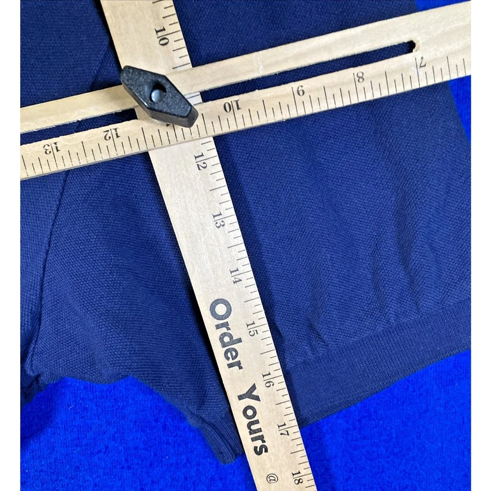 Polo By Ralph Lauren Men XXL Royal Blue Polo Shirt Short Sleeve red pony
